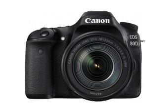 Canon 80D DSLR camera